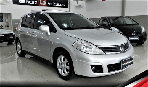 Nissan Tiida Sl 1.8 Automático Lacrado Teto Solar Couro Top