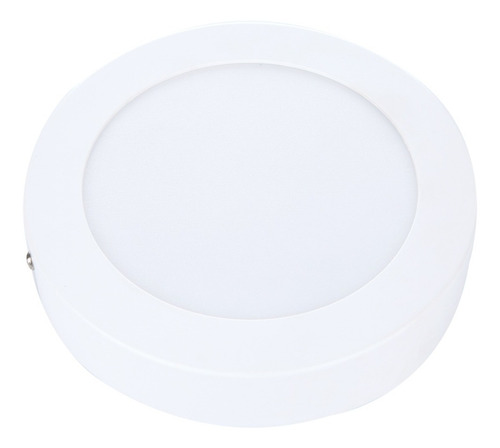 Imagem 2 de 5 de Painel Plafon Led Amarelo 18w Sobrepor Redondo 22cm