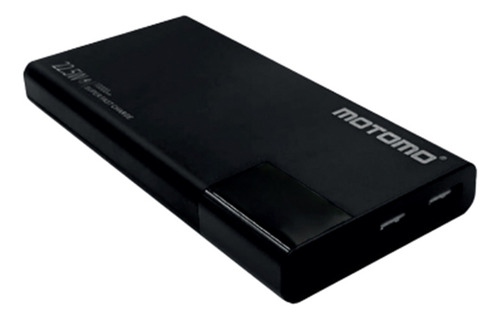 Bateria Portatil Powerbank Motomo Pobamo41 10.000 Mah Negro