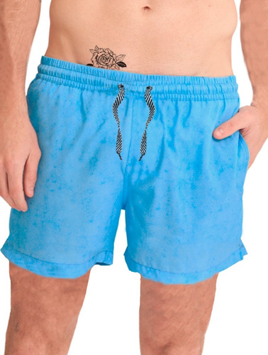 Short De Baño Azul