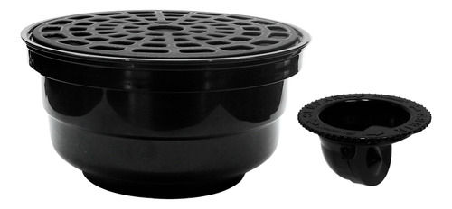 Coladera Fleximatic Universal Negra 2259n 13cm Antiolores