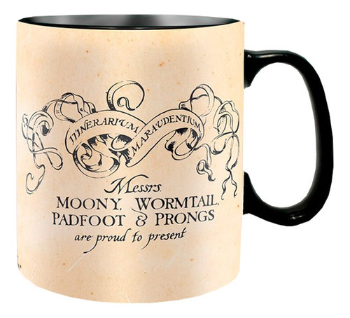 Taza Harry Potter Marauders Map 460 Ml