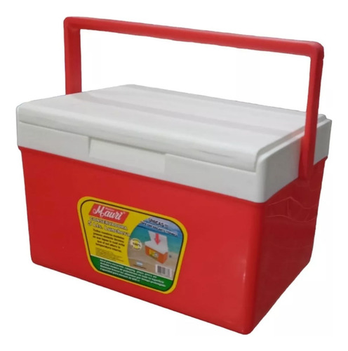 Conservadora Lunchera Escolar Colegio Termica Mauri 5 Lts Color Rojo