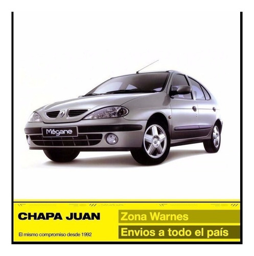 Parrilla Rejilla Megane 2000 2001 2002 2003 2004 Cromada