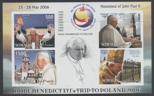 Somalia 2006 Muerte Papa Juan Pablo Ratzinger S/dentar (2)