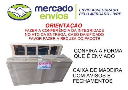 Vigia Vidro Traseiro Spacefox Após 2011 Térmico Com Furo