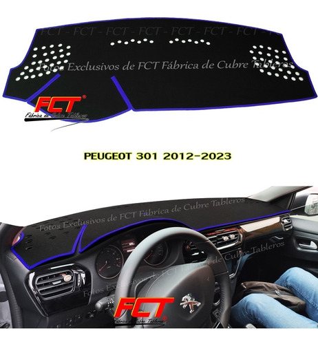 Cubre Tablero Peugeot 301 2014 2015 2016 2017 2018 2019 Fct