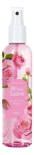 Agua De Colônia De Banho Rosas Brisa Suave Abelha Rainha 200ml Fragrancia Leve e Confortavel Pós Banho Refresca e Perfuma a Pele Do Corpo Feminino