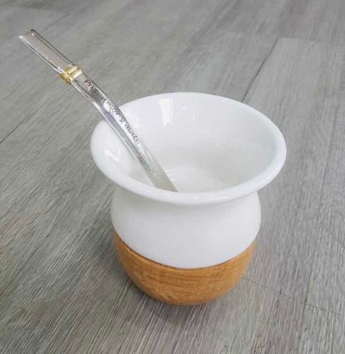 Imagen 4 de 7 de Mate Cerámica Y Madera. Varios Colores.