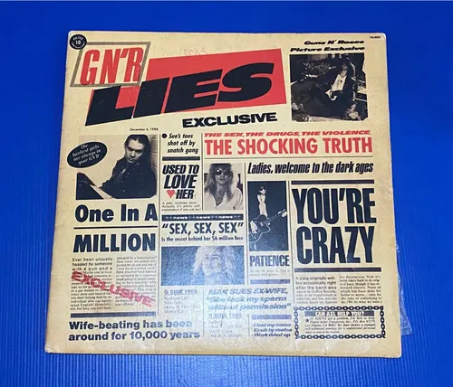 Lp Guns N' Roses - G N' R Lies (1988/excelente) | Parcelamento sem