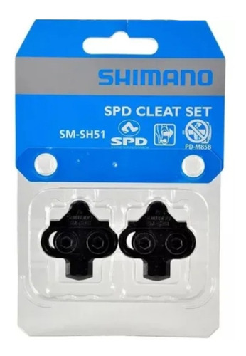 Taco Pedal Clip Shimano Sm-sh51 Taquinho Mtb Par Original