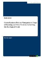 Libro Green Business Process Management. Usage Of Existin...