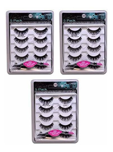 Ardell Fashion Lashes (15 Pares) Con Aplicador Gratuito.