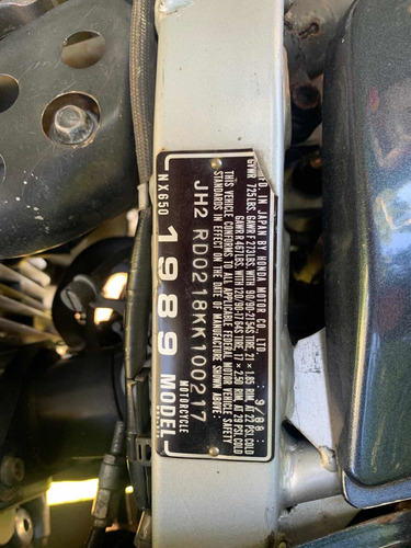 Honda Nx 650