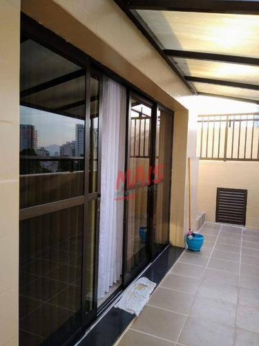Imagem 4 de 30 de Cobertura Próxima À Praia! 2 Suítes, Vista Para O Mar, 2 Vagas - Co0101