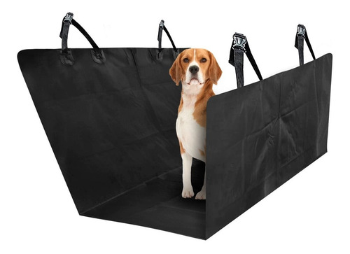 Imagen 2 de 10 de Cobertor Proteccion Asiento Auto Para Mascotas Impermeable