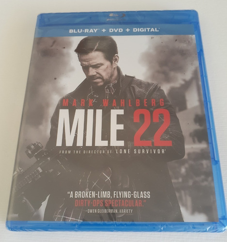 Pelicula Blu-ray Mile 22 Milla 22 Origina Nueva Sellada