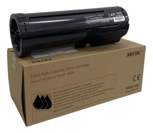 Toner Original Xerox Versalink B405 / B400 Código 106r03585