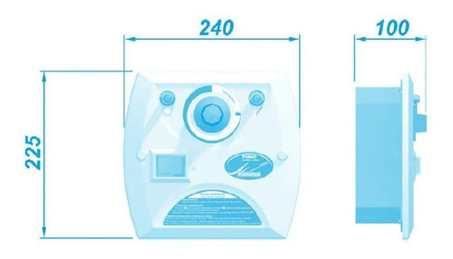 Kit Sauna Seca 4kw Sodramar + Quadro Analógico - Até 6m³