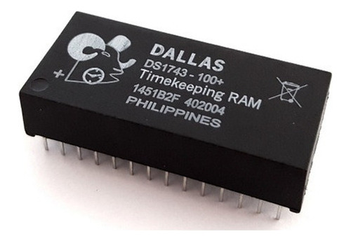 Circuito Integrado Ram Rtc Dallas Ds1743 Reloj Tiempo Real