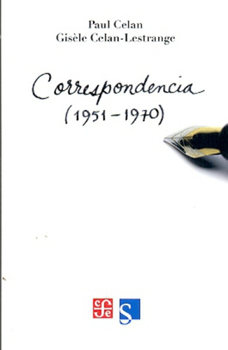 Correspondencia (1951-1970) - Celan, Celan - Lestrange