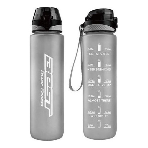 Botella Deportiva Con Medidas Motivacional 1 L - Tiwaz Store