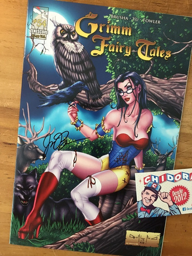 Comic - Grimm Fairy Tales #54 Firmado Joe Brusha