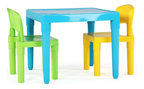 Humble Crew, Aqua Table & Green / Yellow Kids Juego De Mesa 