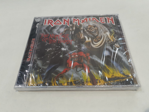The Number Of The Beast, Iron Maiden Cd 1998 Nuevo Nacional