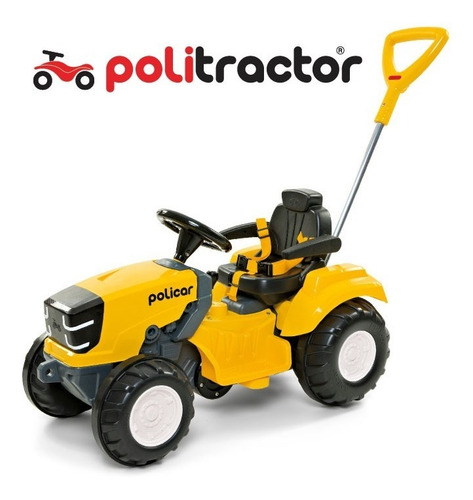 Quadriciclo Politractor® De Pedal Passeio Amarelo - 7591