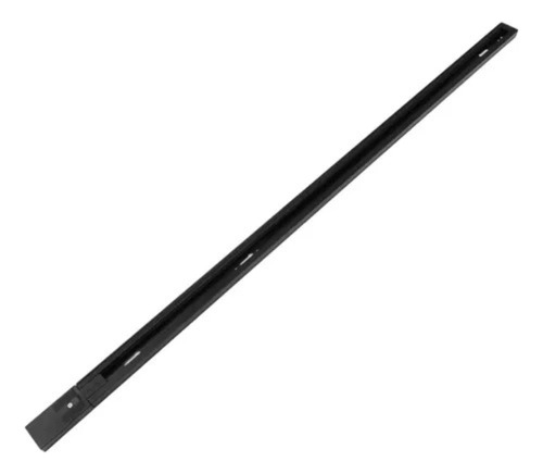 Lámpara 6 Focos Negro Par30 45w Luz Cálida+2 Riel 1mt+unión