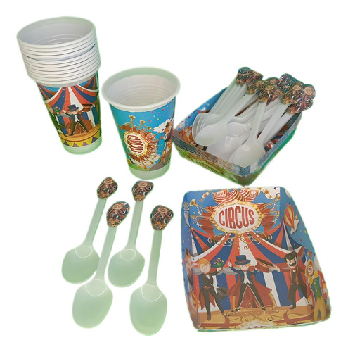 Kit Decoracion Circo 36inv. Leer Descripcion