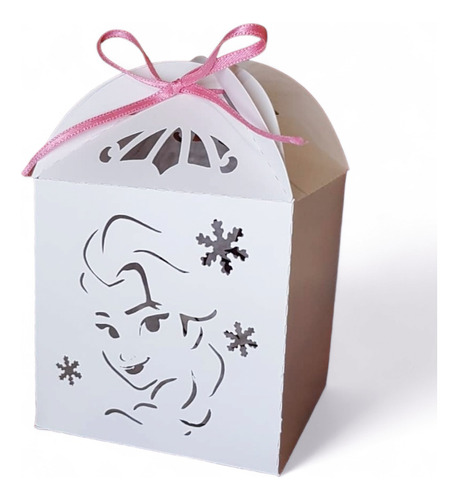 15 Caja Calada Frozen 10x17cm Personalizadas Unicas 