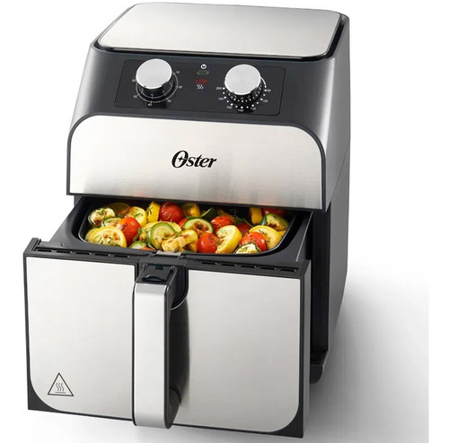 Imagen 4 de 8 de Oster Freidora De Aire Capacidad 5.5l Usa Menos Aceite