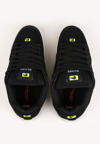 Imagen 5 de 7 de Tenis Globe Tilt Black Acid Skate Hombre