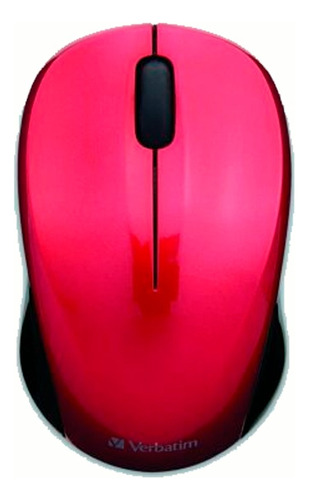 Mouse Verbatim Silent Inalambrico/red Color Rojo