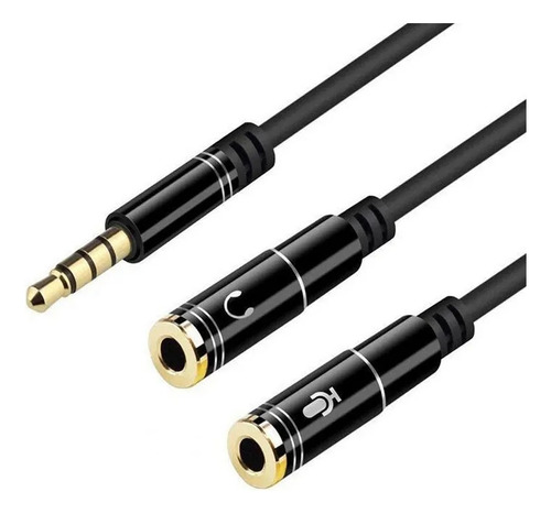 Splitter Audio Auxiliar 3.5mm Macho A 2 X 3.5mm Hembra