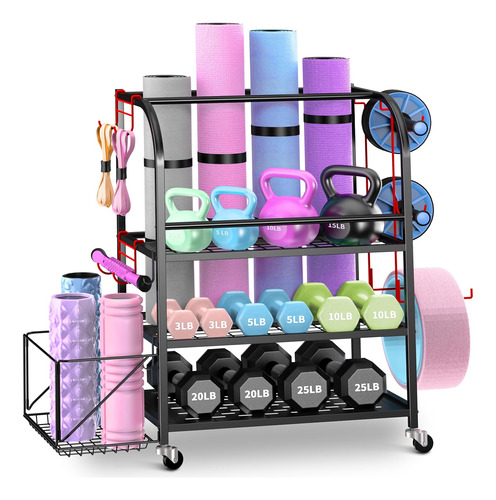 Dumbbell Rack, Weight Rack For Dumbbells, Home Gym Storage R