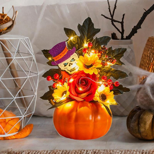 Simulación De Calabaza De Otoño Para Halloween, Estilo D