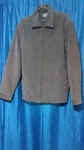 Chaqueta Gris De Vestir Para Caballero  Tela Gamuzada