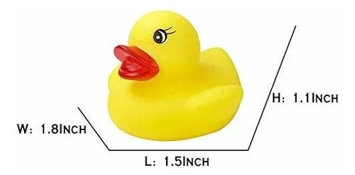 Ysesoai 70 Pack Mini Goma Ducky Bebe Baño Juguete Ducha Fi