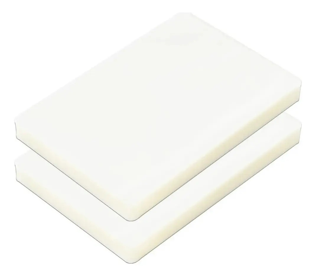 Saco para plastificar POLASEAL A4 30.7cm do comprimento 22cm da largura kit X 20 unidades