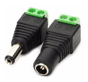 Conector Dc 10 Pares M&h Corriente Vdc Camara Seguridad Cctv