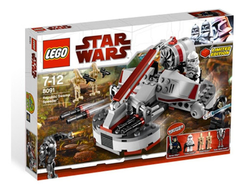 Set Juguete De Construc Lego Star Wars Swamp Speeder 8091