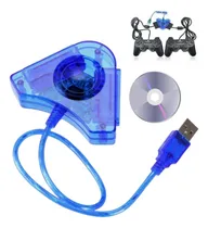 Comprar Cable Adaptador Doble Control Ps2 A Usb Compatible Sony Ps2 
