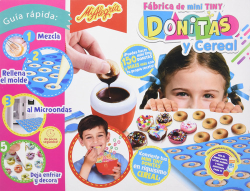 Mi Alegra 2317 Fabrica De Tiny Donas Y Cereal, Multicolor