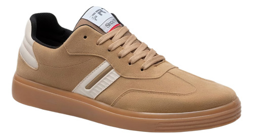 Sneakers Casuales Ve3642504 Corte Gamuza Marrón Fiesta Liso