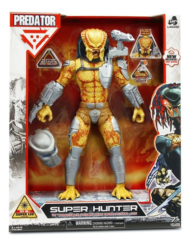 Figura Alien Adventure Force Hunter Predator 7 Depredador