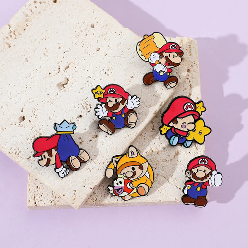 Pins De Mario Bros / Super Mario / Pines Metálicos (broches)
