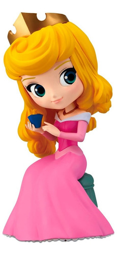 Aurora Figura Original Q Posket Banpresto Princesas Disney